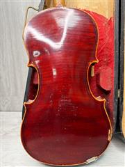 Antique Violin Labeled Giovan Paolo Maggini Brescia 1630 4/4